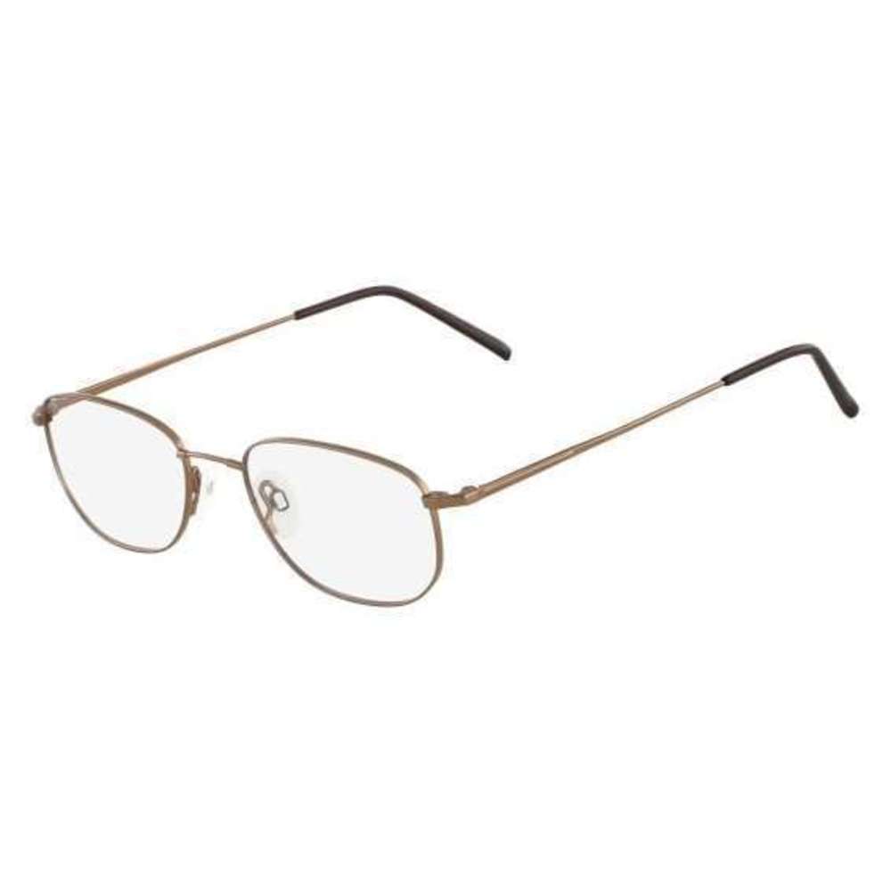 Flexon 600 Eyeglasses 200 Shiny Brown 54mm